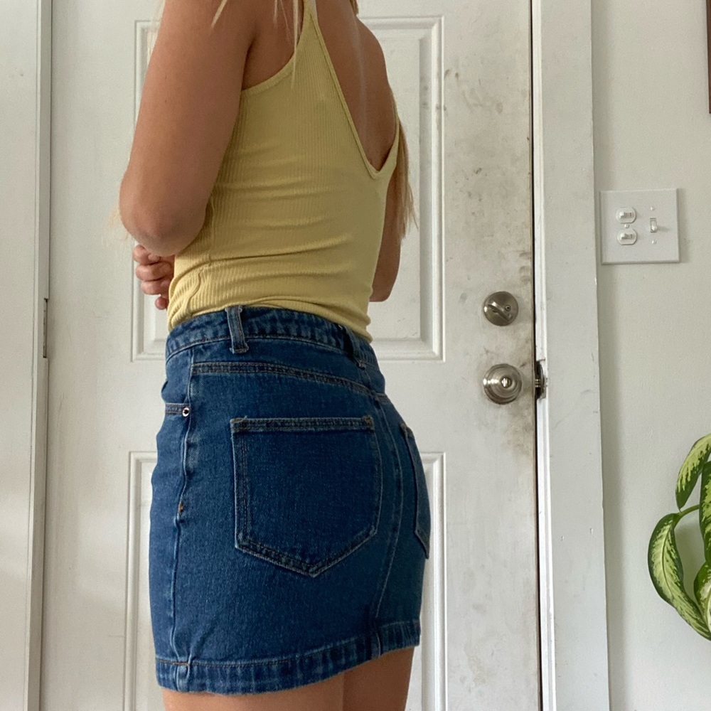 Denim skirt